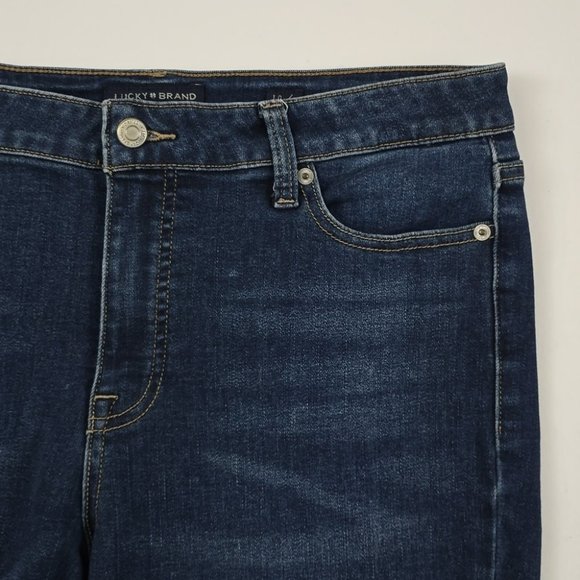 Lucky Brand Women's Mid Rise Hayden Skinny Blue Denim Jeans Size 10/30 Reg - Picture 3 of 16